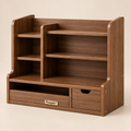 Pevqalo™ Wooden Multi-Function Office Shelf image 01