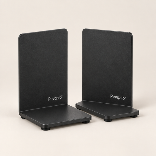 Pevqalo™ Weighted Metal Bookends image 01