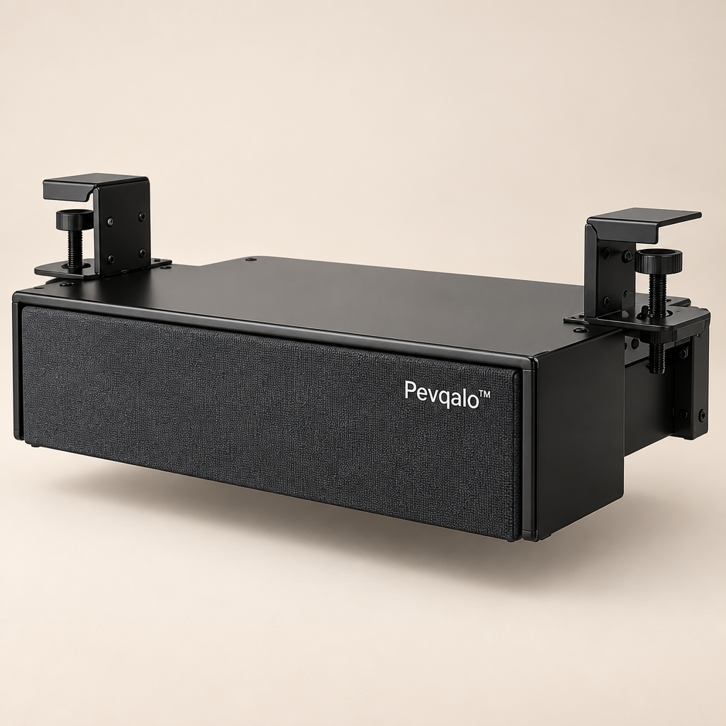 Pevqalo™ Under-Desk Hanging Storage Drawer image 01